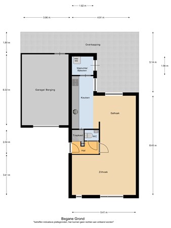 Floorplan - De Rogter 21, 5531 DB Bladel