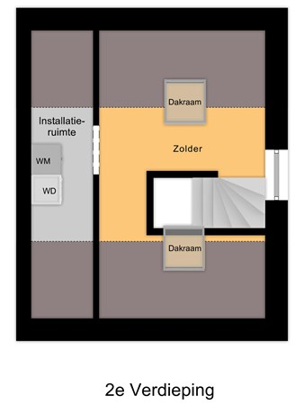 Floorplan - Wilhelminalaan 92, 5541 CZ Reusel