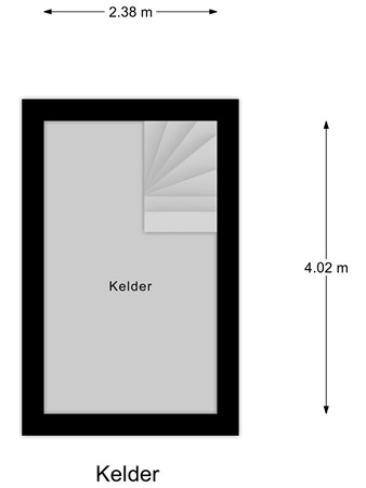 Floorplan - Wilhelminalaan 92a, 5541 CZ Reusel