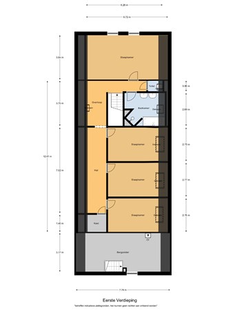 Floorplan - Poterseind 7, 5556 WH Valkenswaard