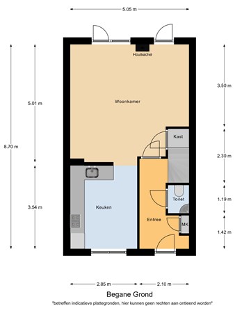 Floorplan - Biesveldje 14, 5706 KT Helmond