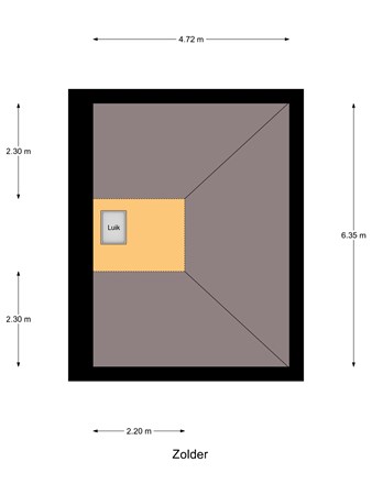 Floorplan - Willibrorduslaan 78, 5521 KD Eersel