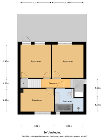 Floorplan - Lodewijk van Deyssellaan 8, 5531 SM Bladel