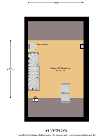 Floorplan - Lakenvelder 38, 5527 ES Hapert