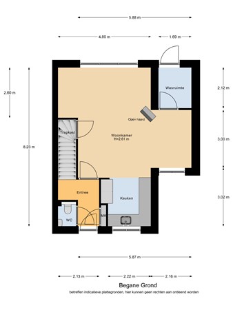 Floorplan - Lakenvelder 38, 5527 ES Hapert