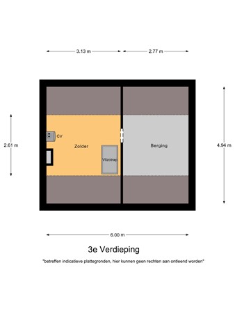 Floorplan - Schootsestraat 122, 5616 RG Eindhoven