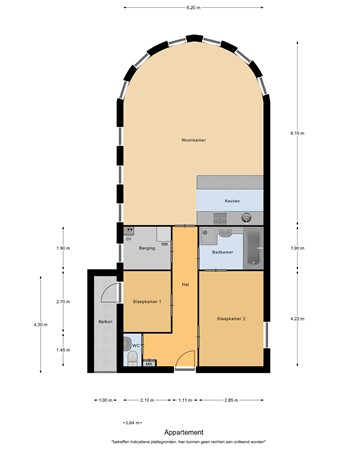 Floorplan - Burg. Van Houdtplein 10, 5531 GN Bladel