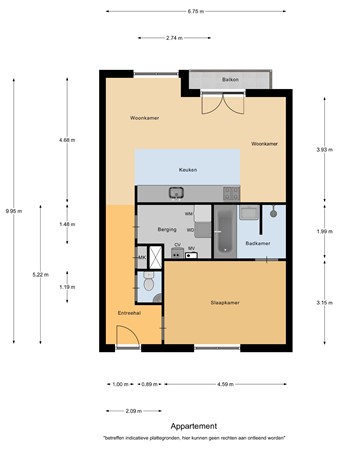 Floorplan - Beukenbos 47, 5531 MP Bladel