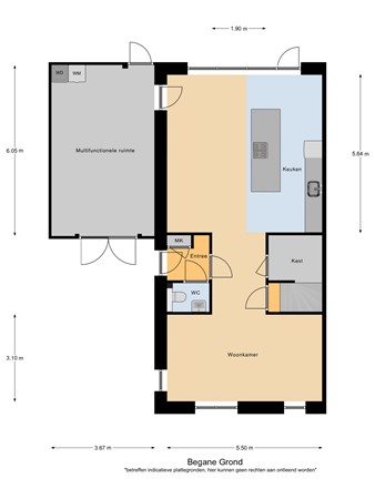 Floorplan - Hoogendries 6, 5096 CN Hulsel