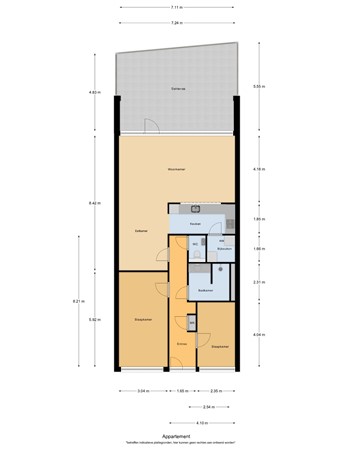 Floorplan - Raadhuishof 9, 5571 AT Bergeijk