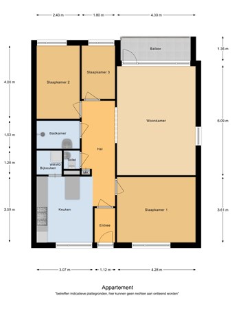 Floorplan - Raamveld 157, 5665 SZ Geldrop