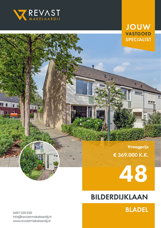 Brochure preview - Bilderdijklaan 48, 5531 TZ BLADEL (1)