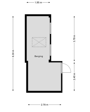 Floorplan - De Wan 3, 5541 AL Reusel