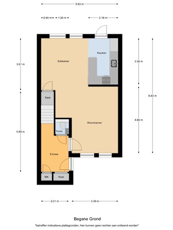 Floorplan - De Smelen 29, 5531 DH Bladel