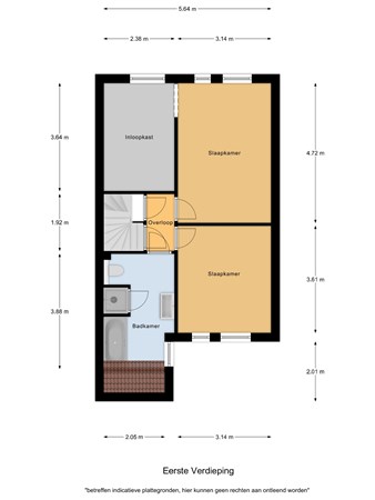 Floorplan - De Smelen 29, 5531 DH Bladel