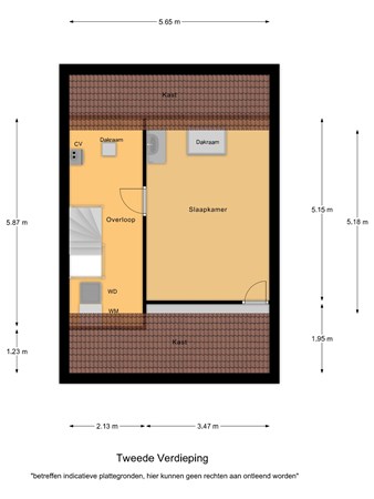 Floorplan - De Smelen 29, 5531 DH Bladel