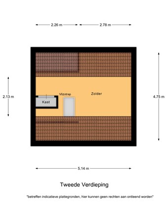 Floorplan - Prins Van Luikstraat 22, 5575 BJ Luyksgestel