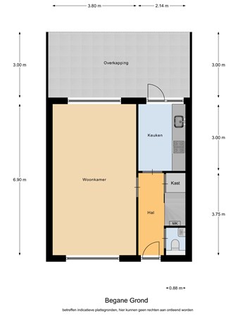 Floorplan - Beemden 32, 5541 AB Reusel