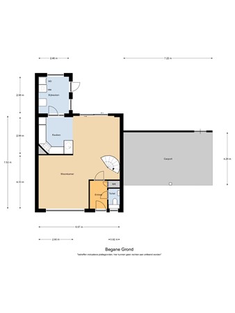 Floorplan - Mollenstraat 27, 5571 BK Bergeijk