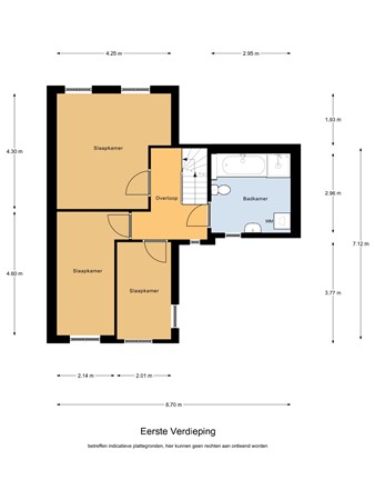 Floorplan - Wilhelminalaan 38A, 5541 CX Reusel