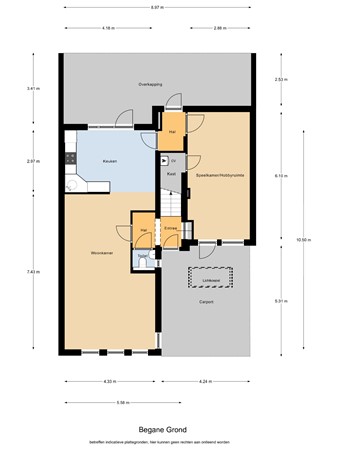 Floorplan - Wilhelminalaan 38A, 5541 CX Reusel