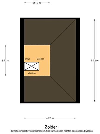 Floorplan - Wilhelminalaan 38A, 5541 CX Reusel