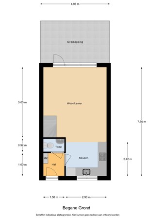 Floorplan - De Uitvang 44, 5571 JS Bergeijk