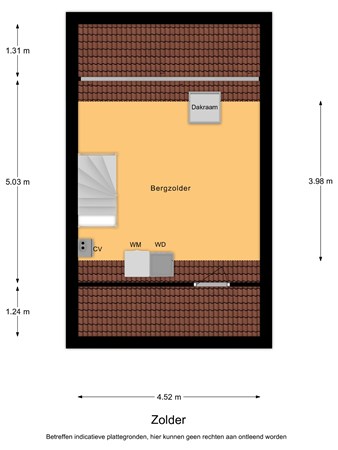 Floorplan - De Uitvang 44, 5571 JS Bergeijk