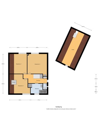 Floorplan - Schepenstraat 19, 5531 GT Bladel