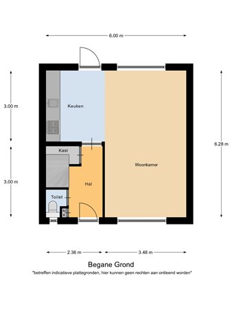 Floorplan - Kervelstraat 5, 5571 HZ Bergeijk