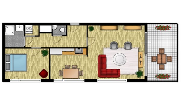 Floorplan - Hugo de Grootplein 90, 5652 LJ Eindhoven