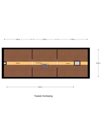 Floorplan - Hoogstraat 8, 5095 AB Hooge Mierde