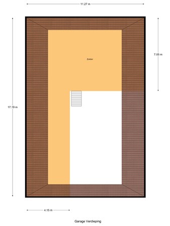 Floorplan - Hoogstraat 8, 5095 AB Hooge Mierde