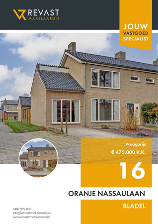 Brochure preview - Oranje Nassaulaan 16, 5531 HZ BLADEL (1)