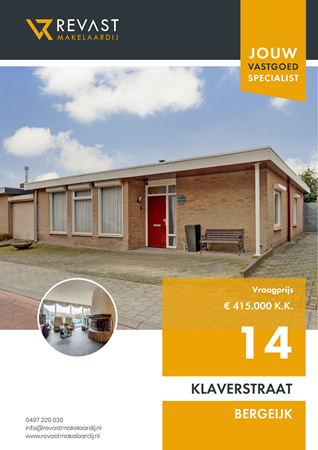 Brochure preview - Klaverstraat 14 Bergeijk - Brochure.pdf