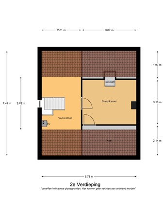 Floorplan - Orion 16, 5527 CR Hapert