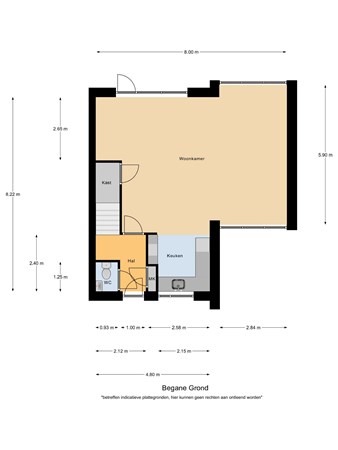 Floorplan - Helleneind 52, 5531 PG Bladel