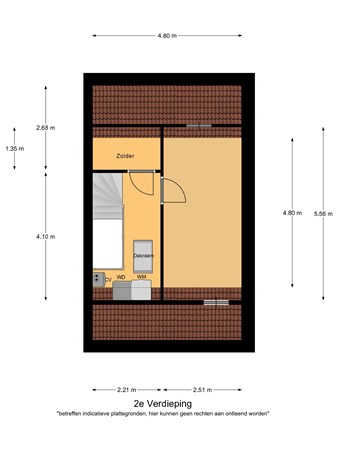 Floorplan - Helleneind 52, 5531 PG Bladel