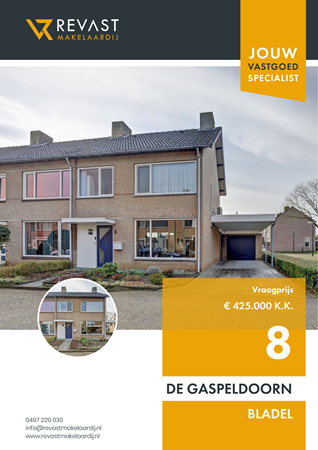 Brochure preview - De Gaspeldoorn 8, 5531 CH BLADEL (2)