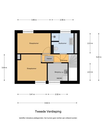 Floorplan - Kremer 8, 5541 BK Reusel