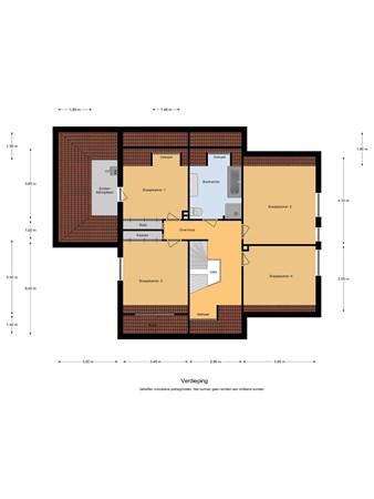 Floorplan - Schepenstraat 15, 5531 GT Bladel