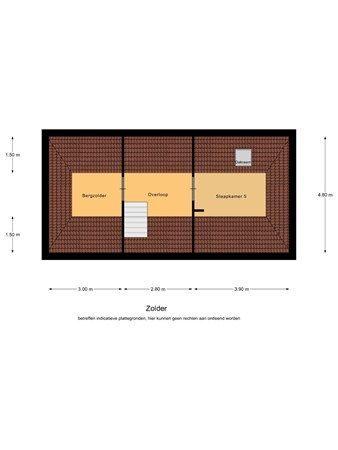 Floorplan - Schepenstraat 15, 5531 GT Bladel