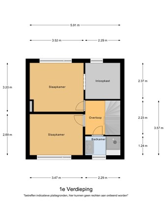 Floorplan - Koningin Julianastraat 21, 5571 GD Bergeijk