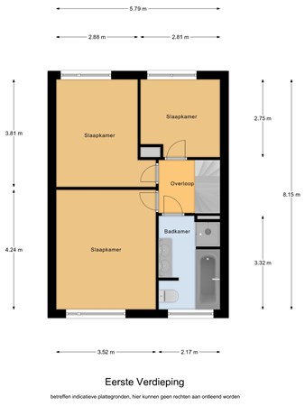 Floorplan - Hoolstraat 44, 5521 JN Eersel