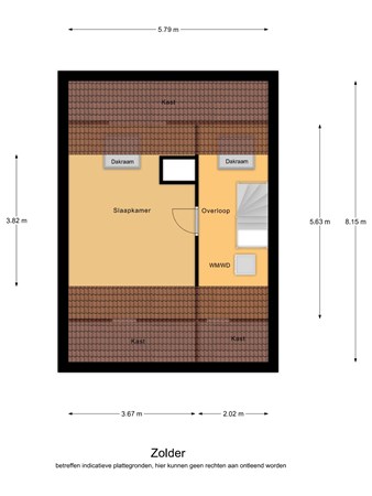 Floorplan - Hoolstraat 44, 5521 JN Eersel