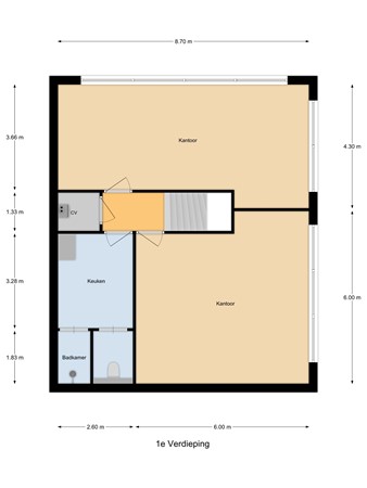 Floorplan - Elskensakker 28, 5571 SK Bergeijk