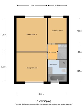 Floorplan - Frederik Van Eedenlaan 6, 5531 TK Bladel