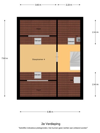 Floorplan - Frederik Van Eedenlaan 6, 5531 TK Bladel