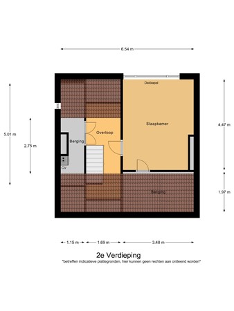 Floorplan - Korenveldstraat 4, 5527 HE Hapert