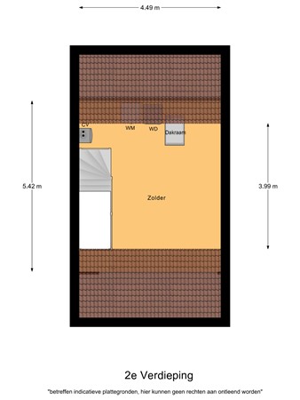 Floorplan - Nachtegaal 25, 5531 LN Bladel